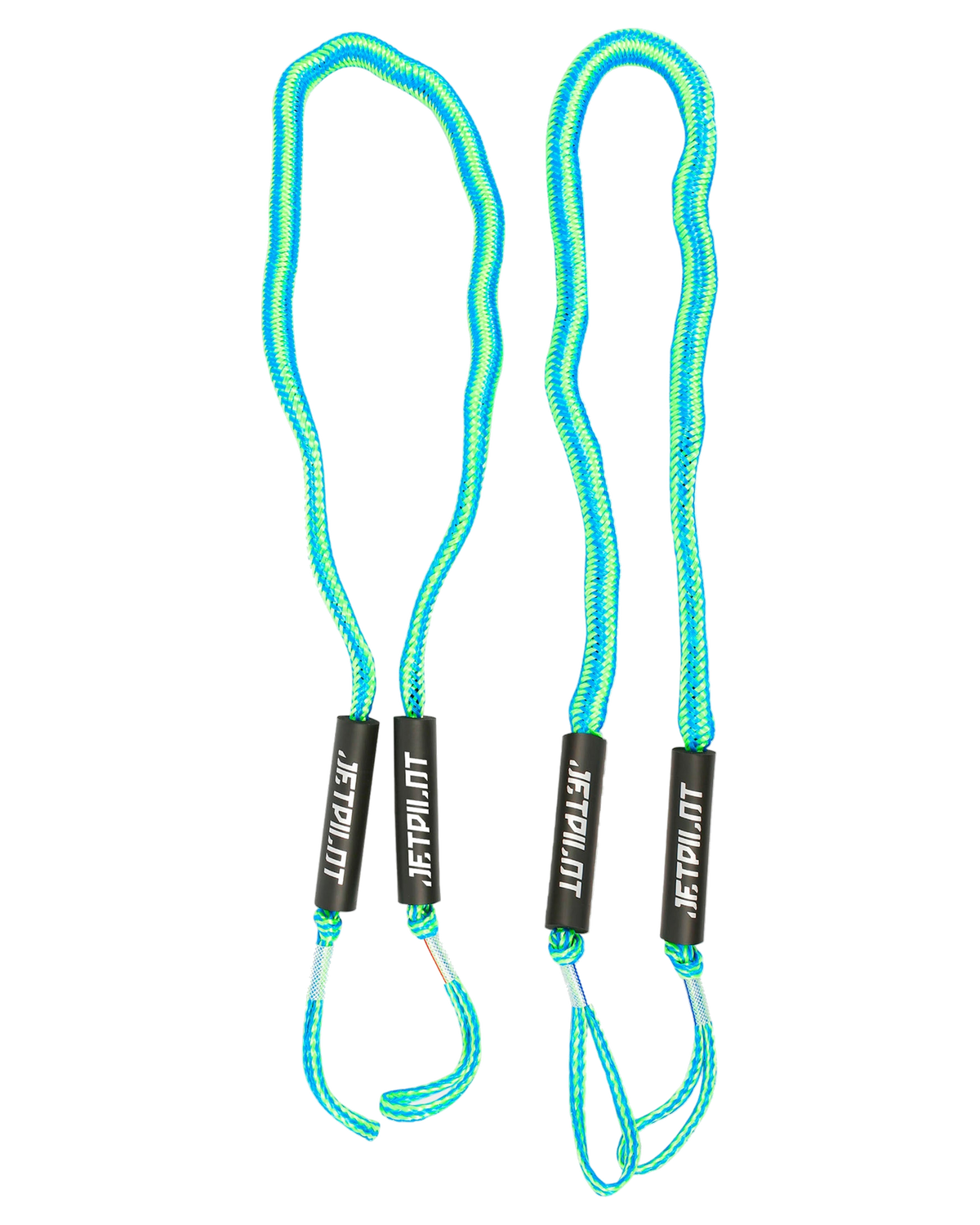 Jetpilot PWC Bungee Dock Tie Twin Pack - Green
