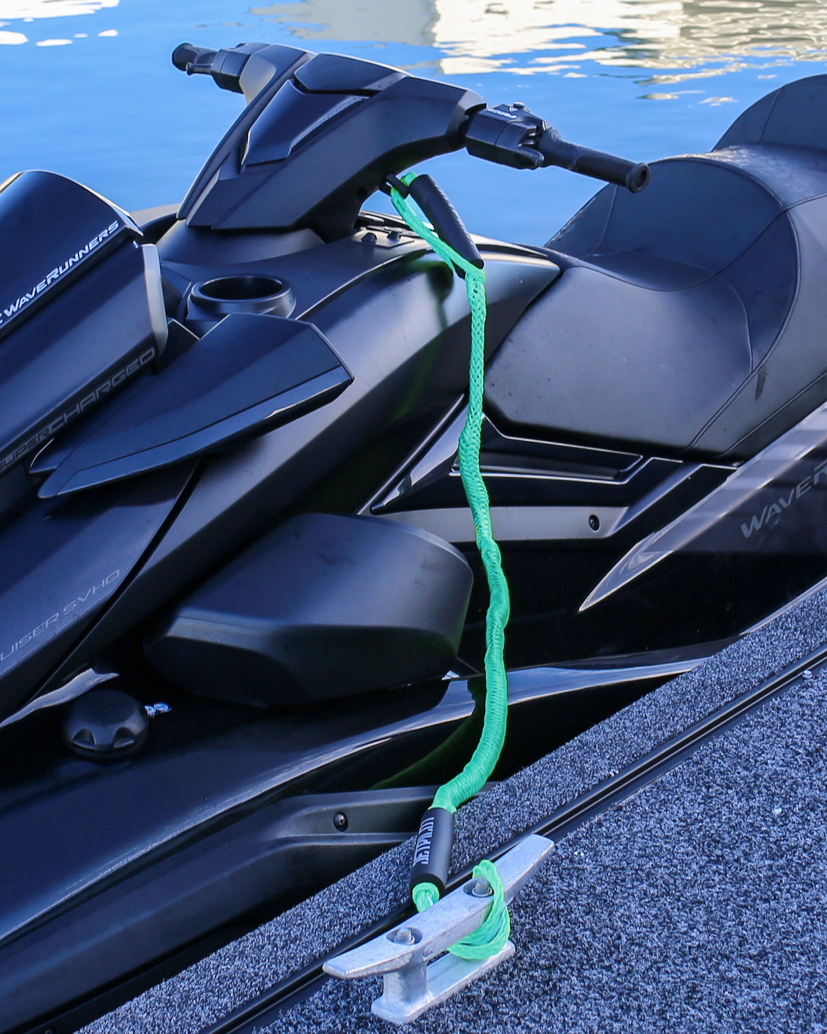 Jetpilot PWC Bungee Dock Tie Twin Pack - Green
