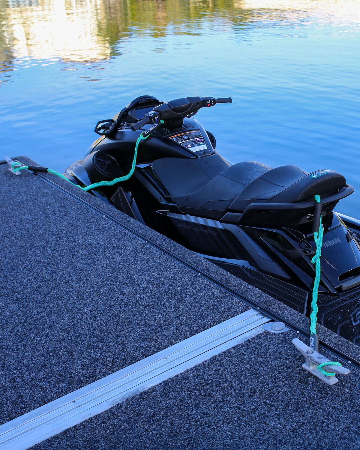 Jetpilot PWC Bungee Dock Tie Twin Pack - Green