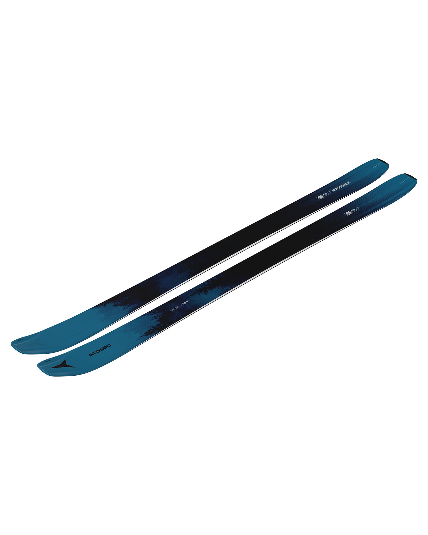 Atomic Maverick 95 Ti Snow Skis - Blue/Black - 2025 Men's Snow Skis - Trojan Wake Ski Snow