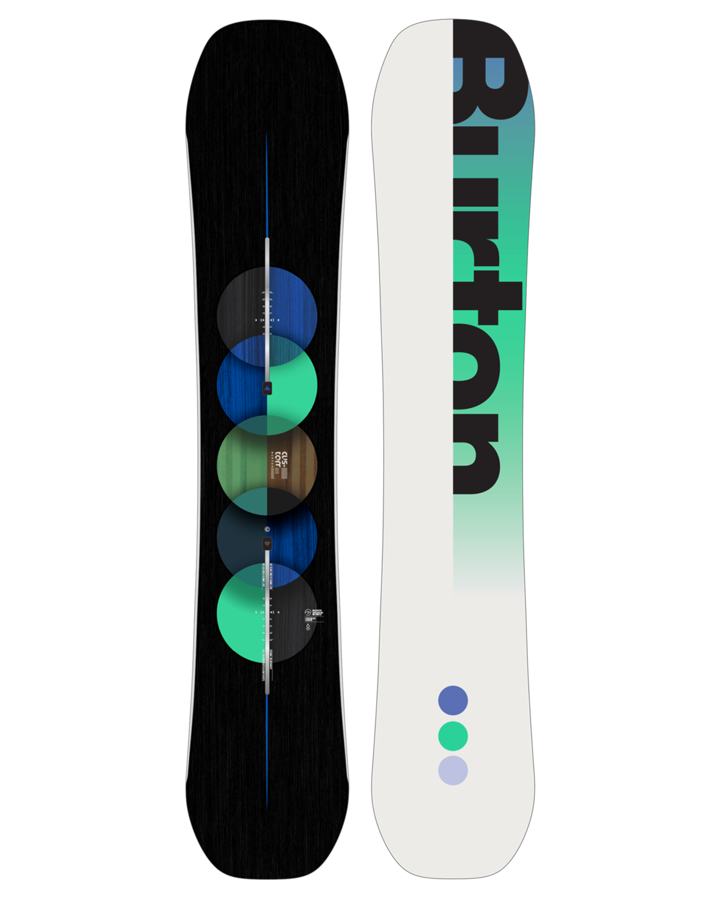 Burton Custom Men's Snowboard - 2025 Men's Snowboards - Trojan Wake Ski Snow