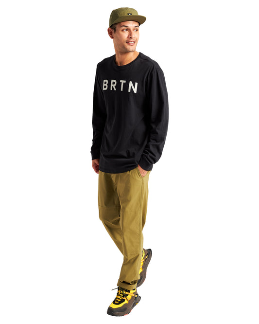 Burton Brtn Long Sleeve T-Shirt - True Black Shirts & Tops - Trojan Wake Ski Snow