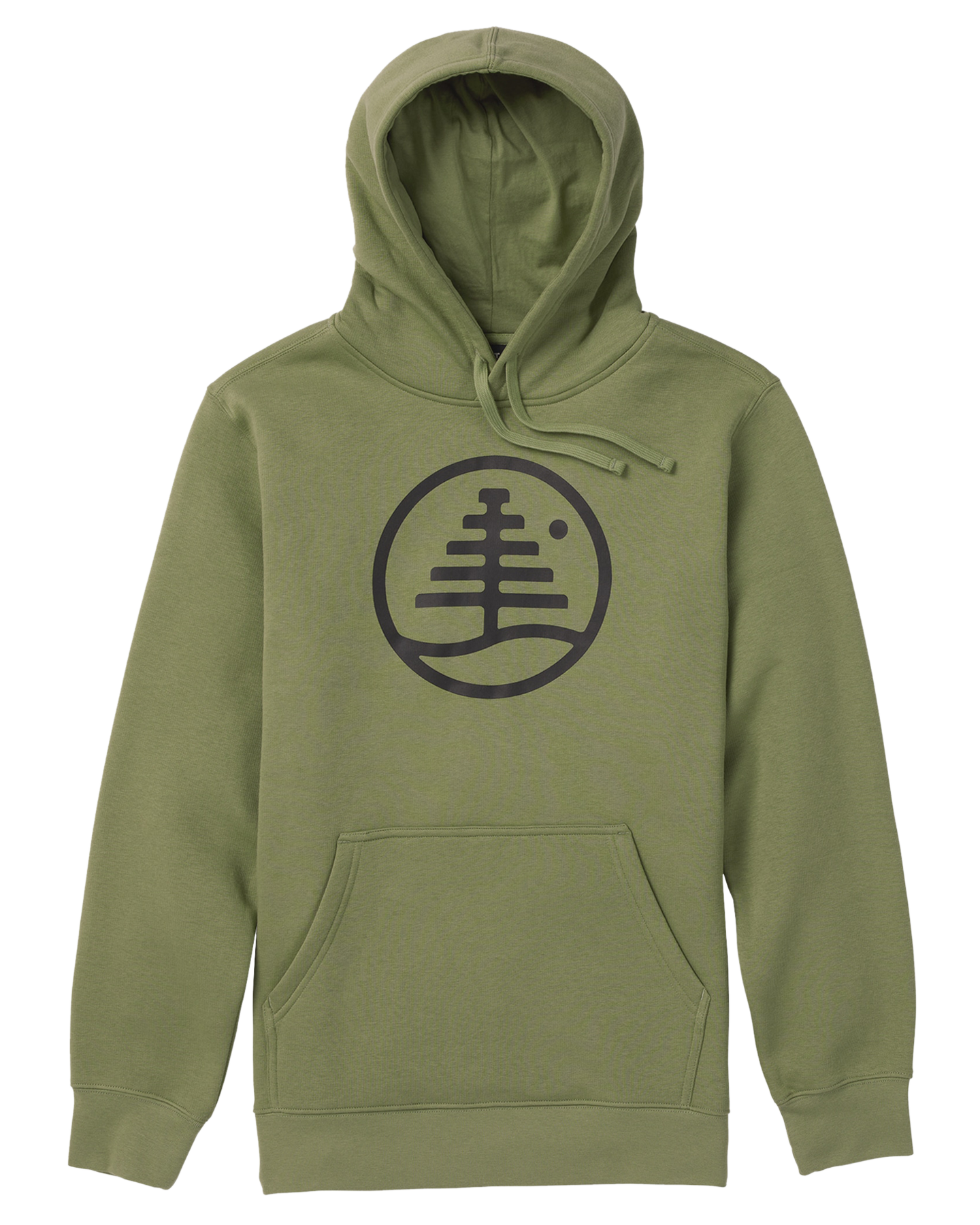 Burton Family Tree Pullover Hoodie - Forest Moss Hoodies & Sweatshirts - Trojan Wake Ski Snow