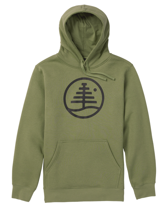 Burton Family Tree Pullover Hoodie - Forest Moss Hoodies & Sweatshirts - Trojan Wake Ski Snow