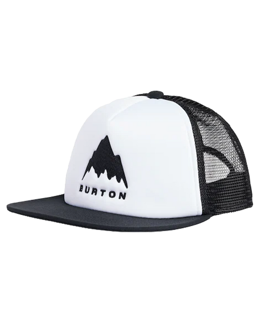 Burton Kids' I-80 Trucker Snapback Hat - True Black Hats - Trojan Wake Ski Snow