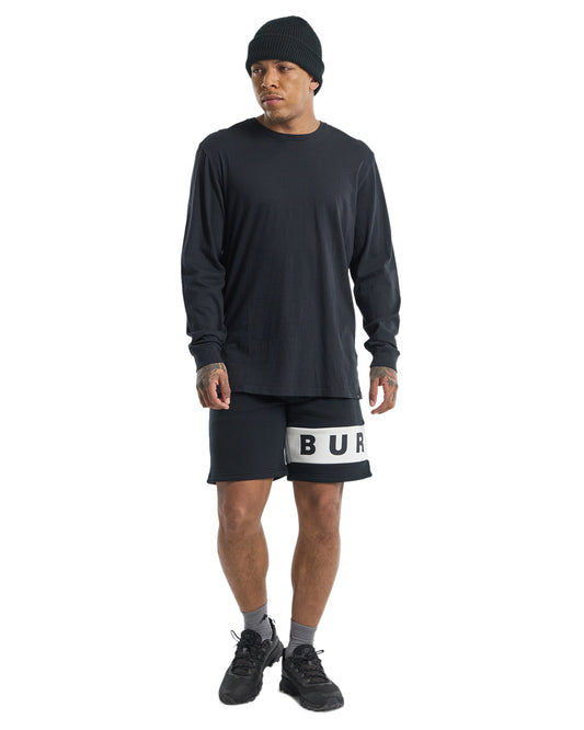 Burton Men's Classic Long Sleeve T-Shirt - True Black Shirts & Tops - Trojan Wake Ski Snow