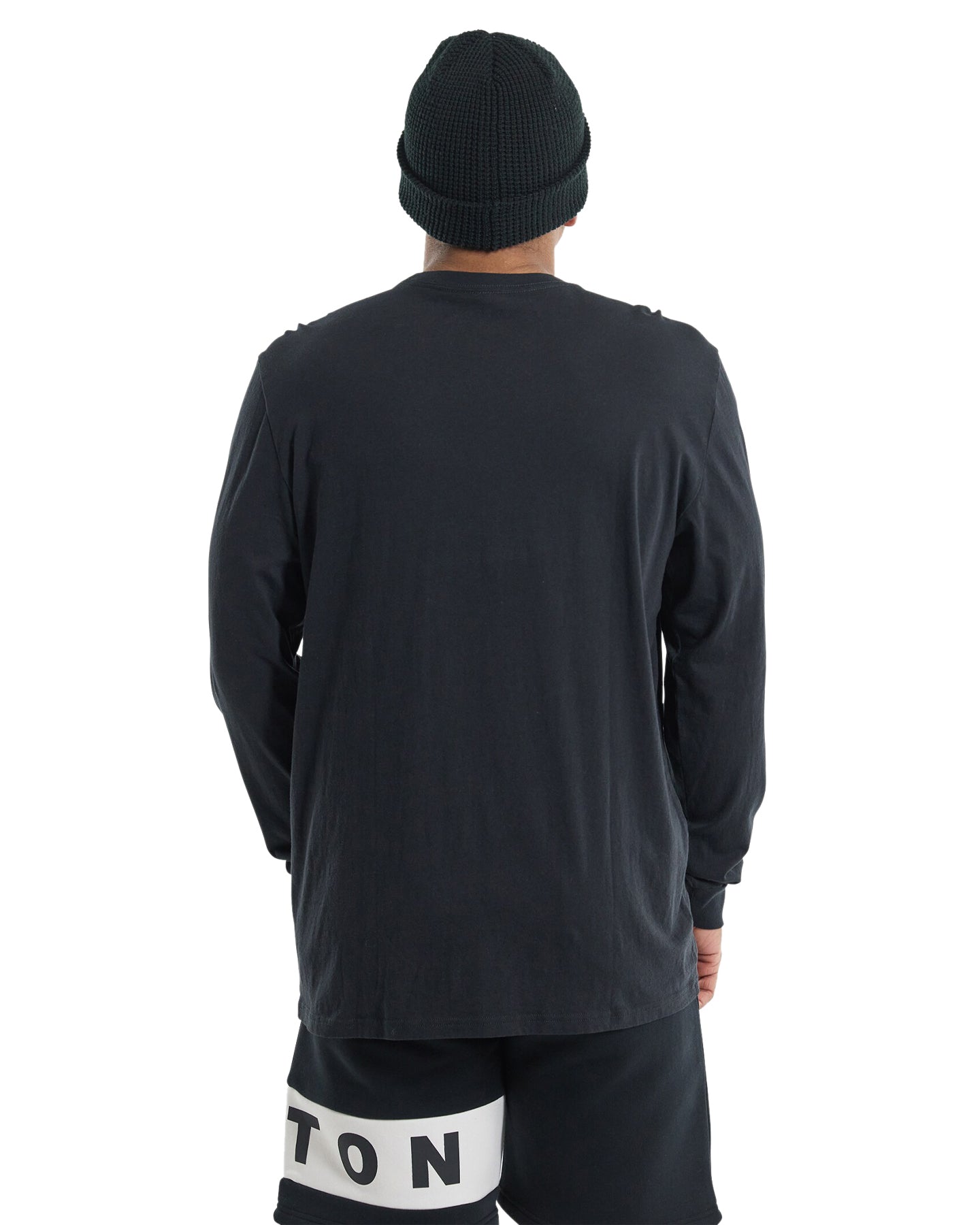 Burton Men's Classic Long Sleeve T-Shirt - True Black Shirts & Tops - Trojan Wake Ski Snow