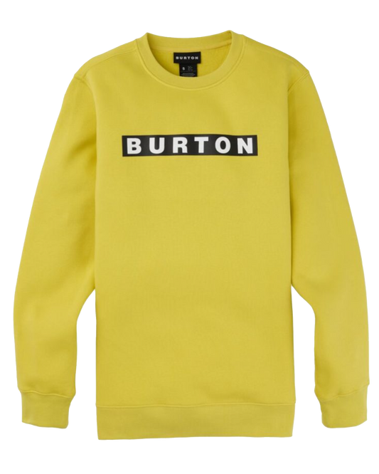 Burton Vault Crewneck Sweatshirt - Sulfur Hoodies & Sweatshirts - Trojan Wake Ski Snow