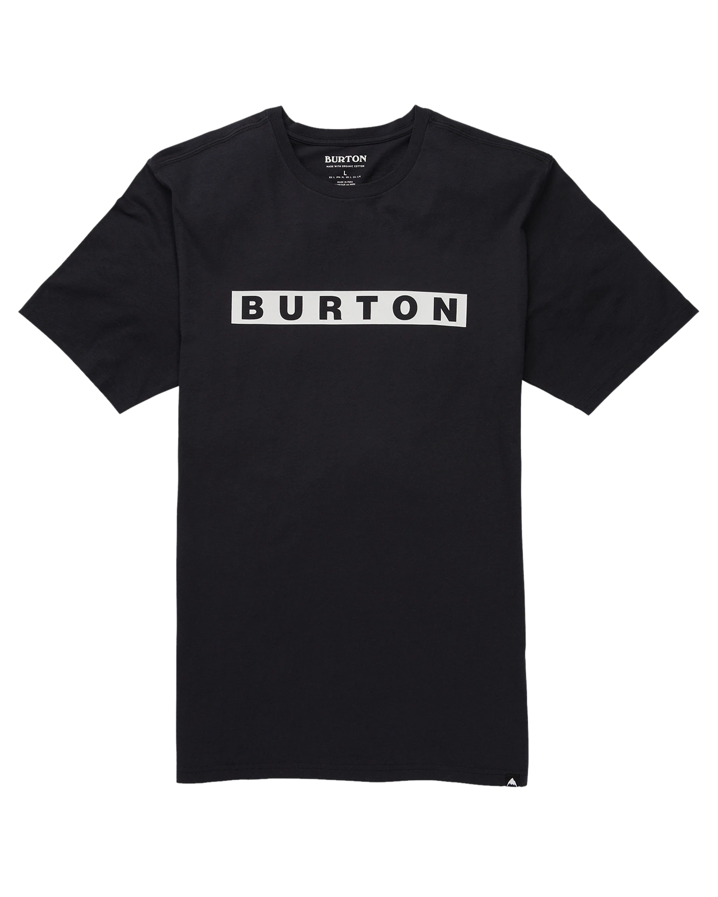 Burton Vault Short Sleeve T-Shirt - True Black Shirts & Tops - Trojan Wake Ski Snow
