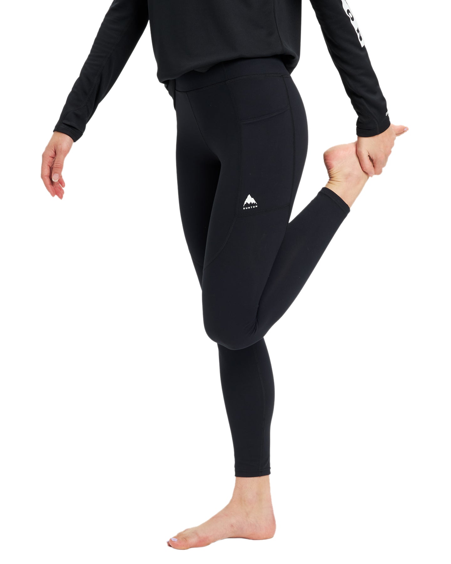 Burton Women's Multipath Pocket Leggings - True Black Women's Pants - Trojan Wake Ski Snow