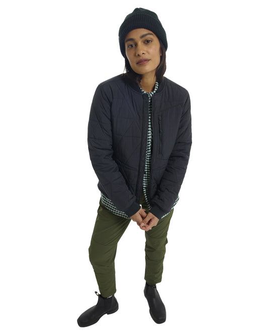 Burton Women's Versatile Heat Insulated Jacket - True Black Women's Jackets - Trojan Wake Ski Snow