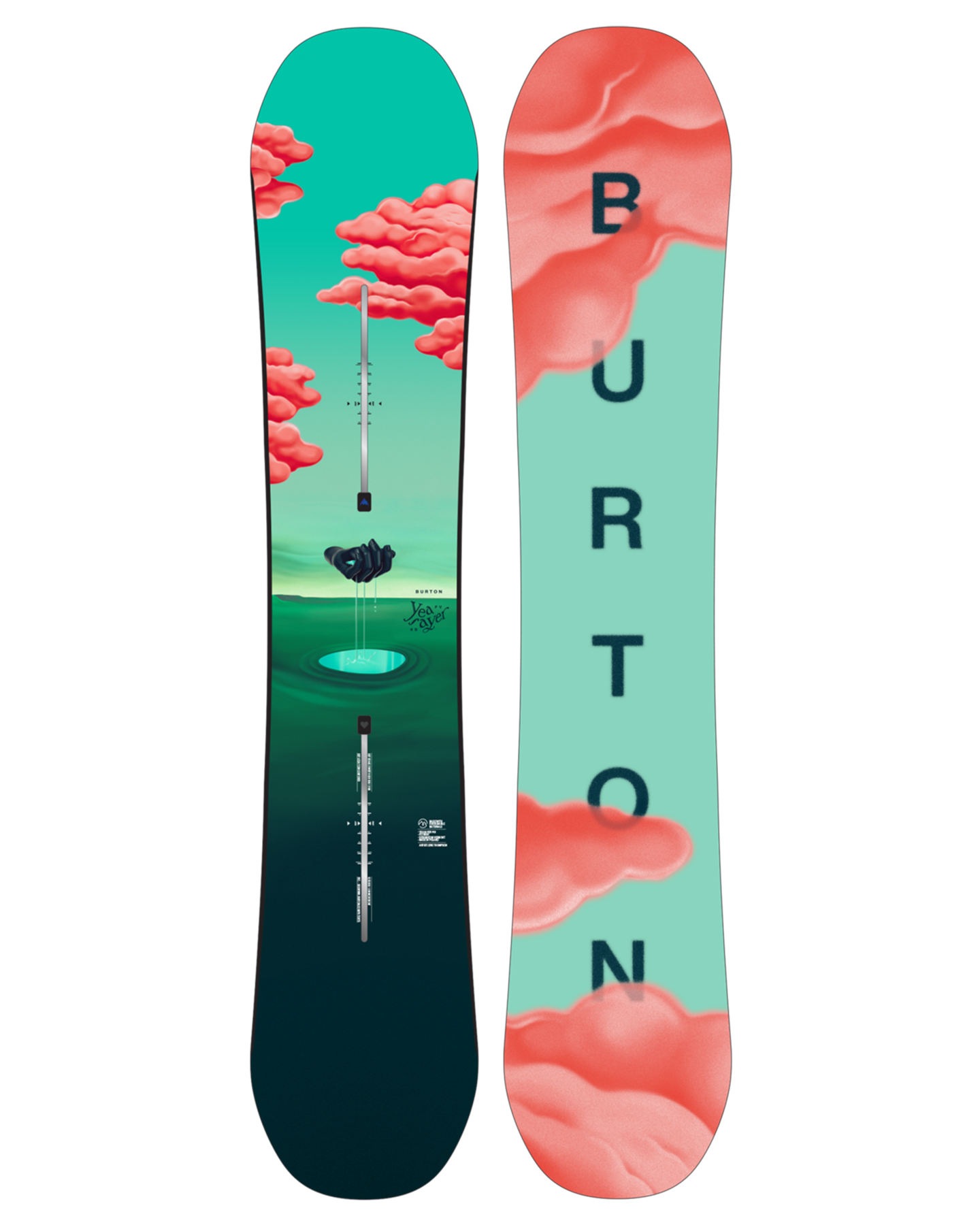 Burton Yeasayer Flying V Women's Snowboard - 2025 Women's Snowboards - Trojan Wake Ski Snow