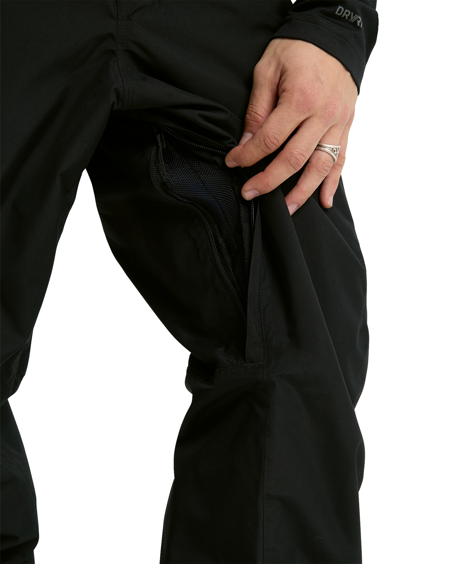 Burton Men's Reserve 2L Snow Pants - True Black Men's Snow Pants - Trojan Wake Ski Snow