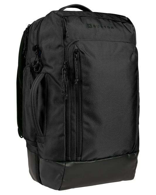 Burton Multipath 27L Travel Backpack - True Black Ballistic Unisex Backpacks - Trojan Wake Ski Snow