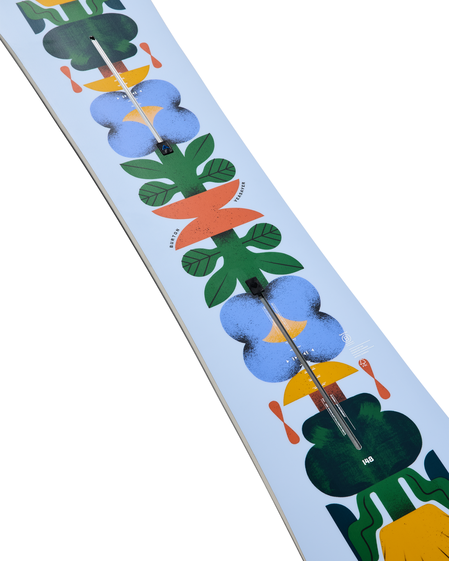 Burton Women's Flora Yeasayer Camber Snowboard Women's Snowboards - Trojan Wake Ski Snow