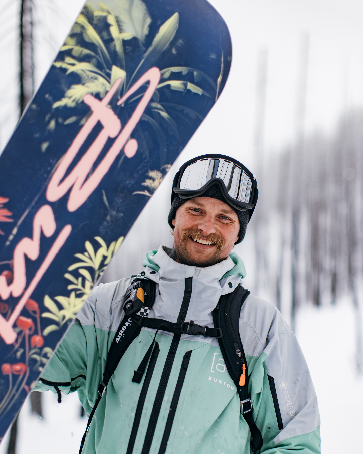 Burton Men's Jungle Custom Flying-V Snowboard Men's Snowboards - Trojan Wake Ski Snow