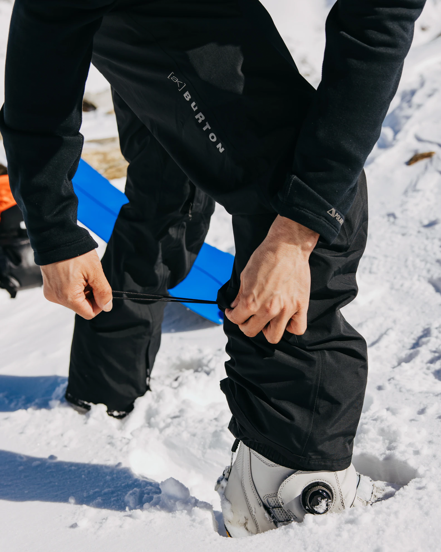 Burton Men's [ak]® Cyclic GORE-TEX® 2L Snow Bib - True Black Men's Snow Bibs - Trojan Wake Ski Snow