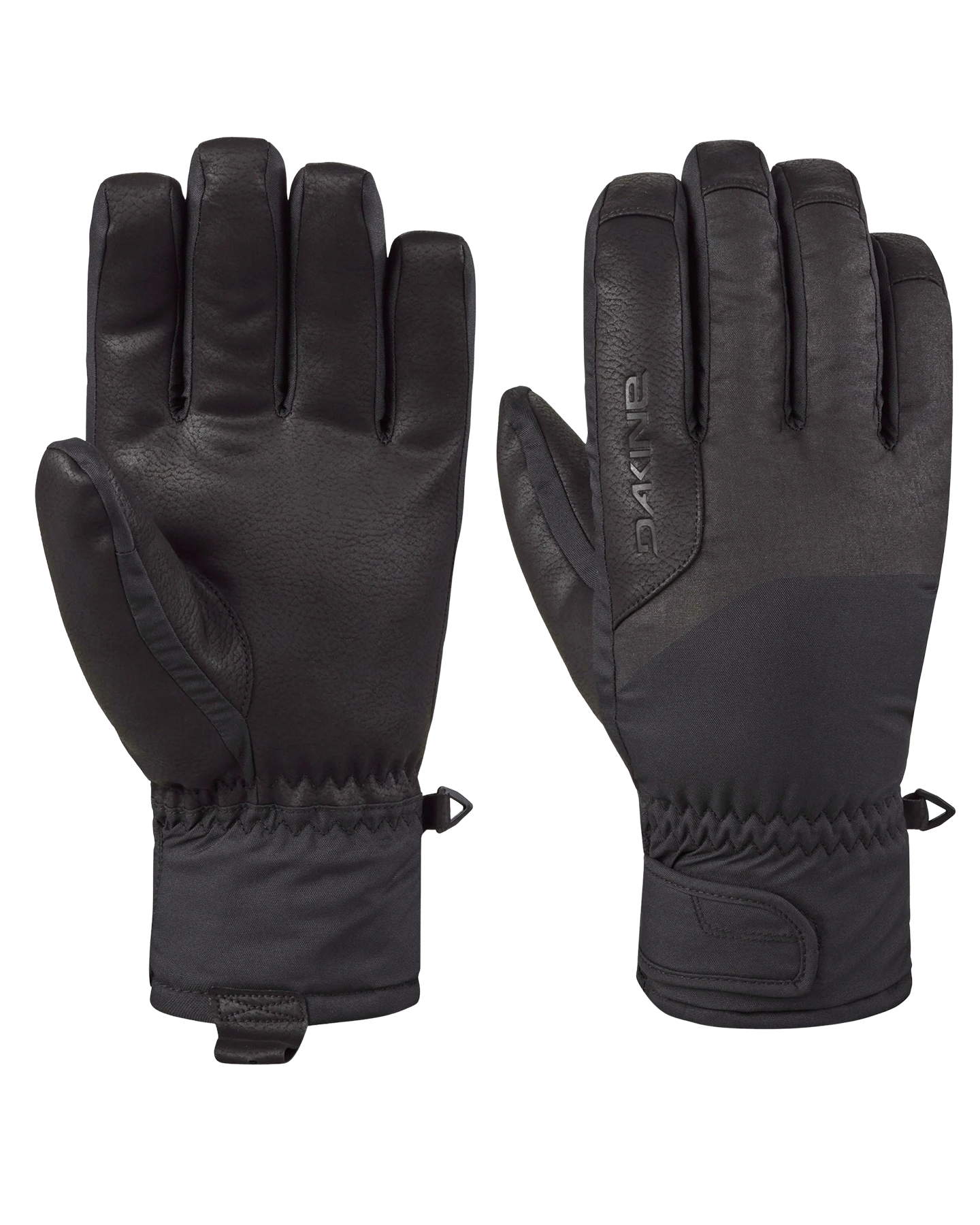 Dakine Men's Nova Snow Gloves (Short) - Black Men's Snow Gloves - Trojan Wake Ski Snow