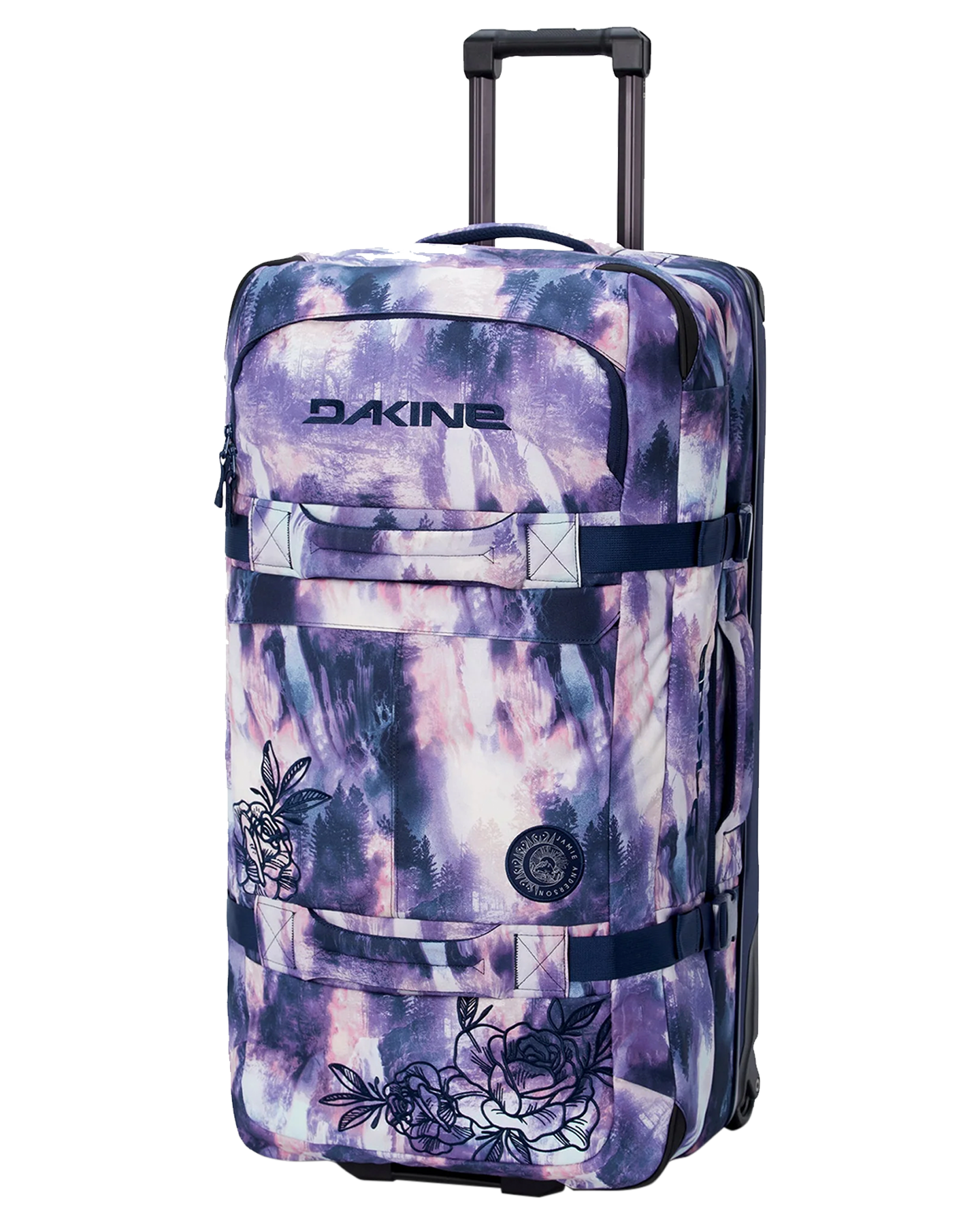 Dakine Split Roller 110L Jamie Anderson Travel Bag - Waterfall Luggage Bags - Trojan Wake Ski Snow