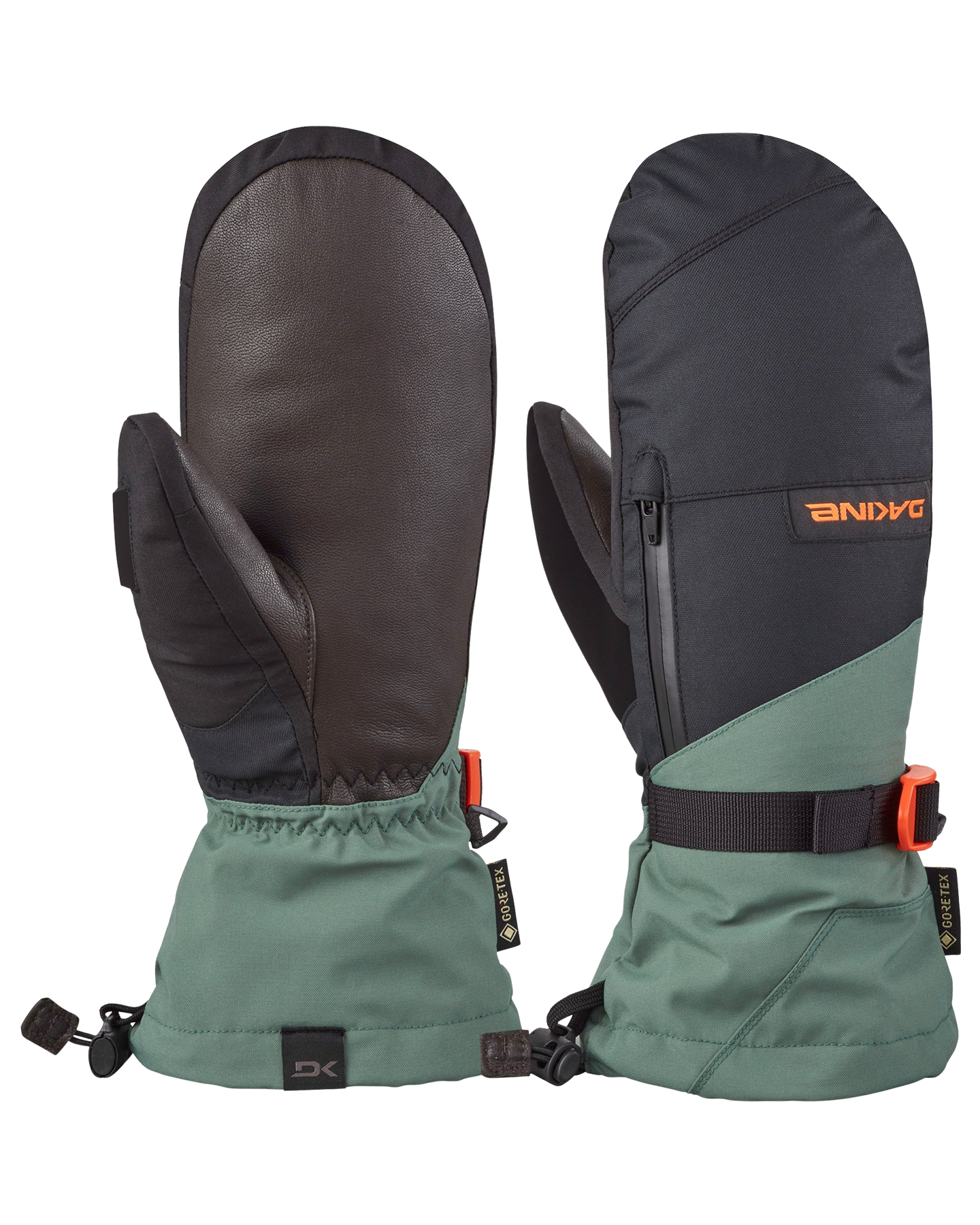 Dakine Leather Titan Gore-Tex Snow Mitts Unisex Snow Mittens - Trojan Wake Ski Snow