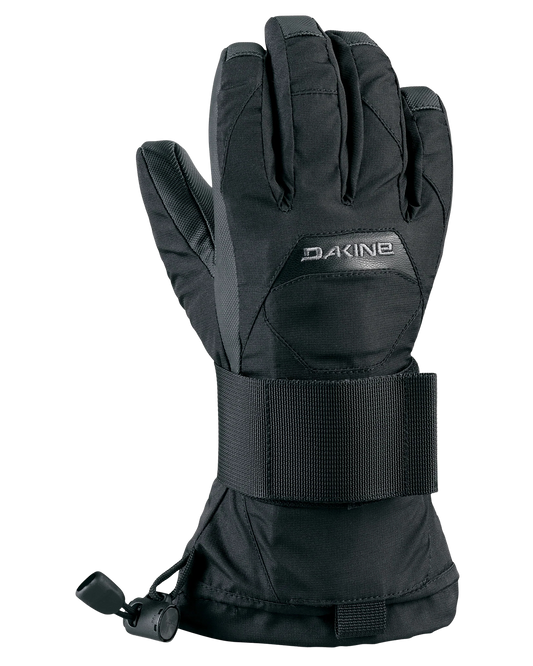 Dakine Youth Wristguard Gloves - Black Kids' Snow Gloves - Trojan Wake Ski Snow