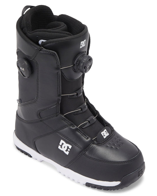 DC Control BOA® Snowboard Boots - Black/Black/White Snowboard Boots - Mens - Trojan Wake Ski Snow