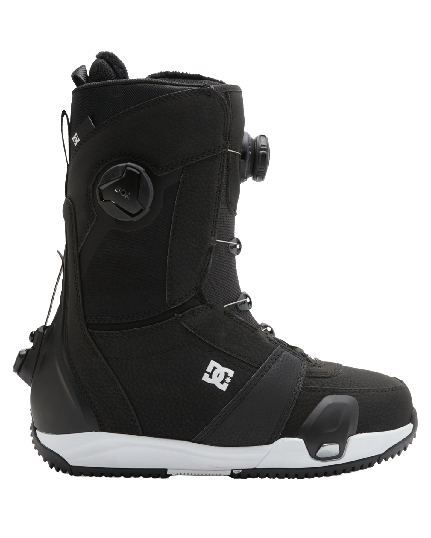 DC Women's Lotus Step On® Snowboard Boots - Black/White Snowboard Boots - Womens - Trojan Wake Ski Snow