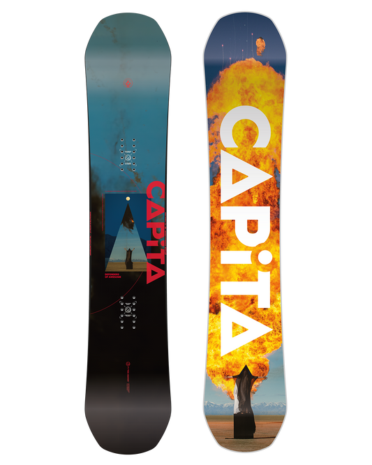 Capita Defenders Of Awesome Snowboard - 2025 Men's Snowboards - Trojan Wake Ski Snow