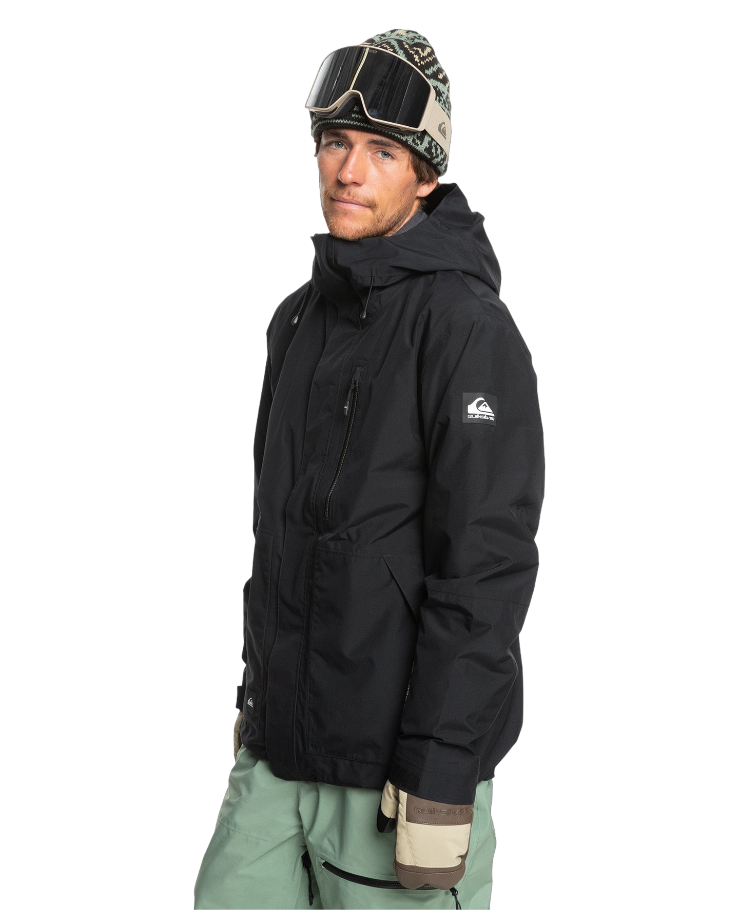 Quiksilver Men's Mission GORE-TEX Snow Jacket - True Black - view 3