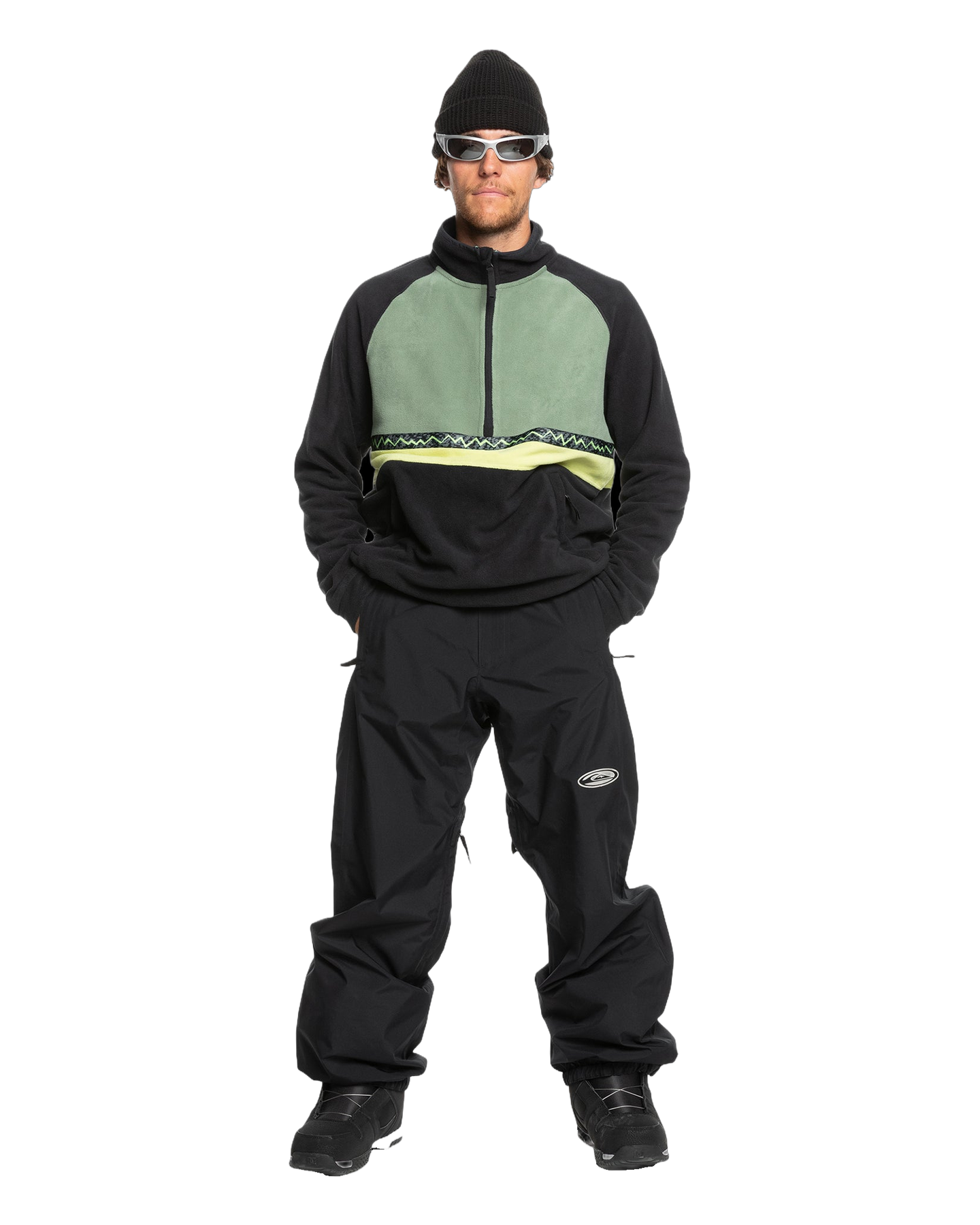Quiksilver Men's High Altitude GORE-TEX Snow Pants - True Black