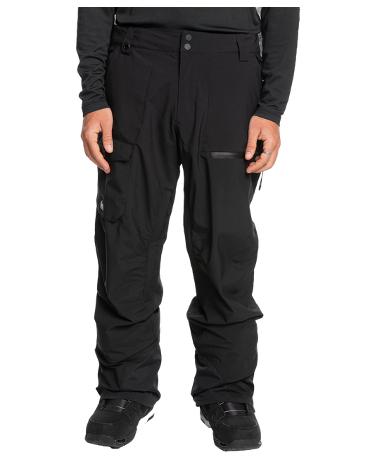 Quiksilver Men's Utility Snow Pants - True Black