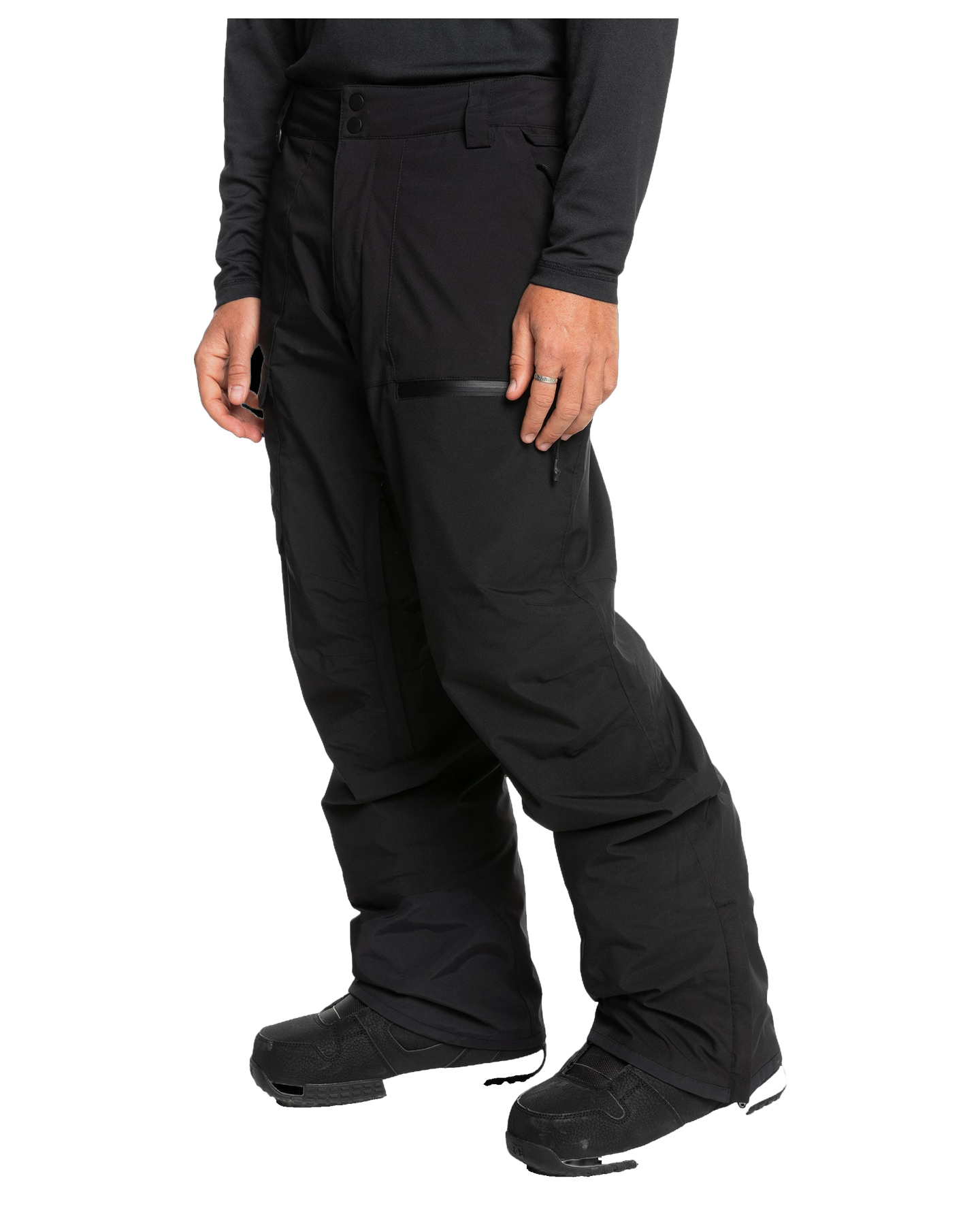 Quiksilver Men's Utility Snow Pants - True Black - view 2