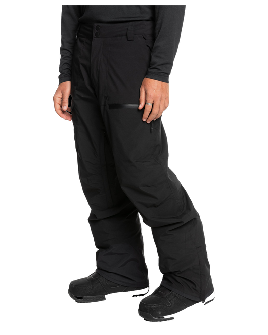 Quiksilver Men's Utility Snow Pants - True Black - view 2