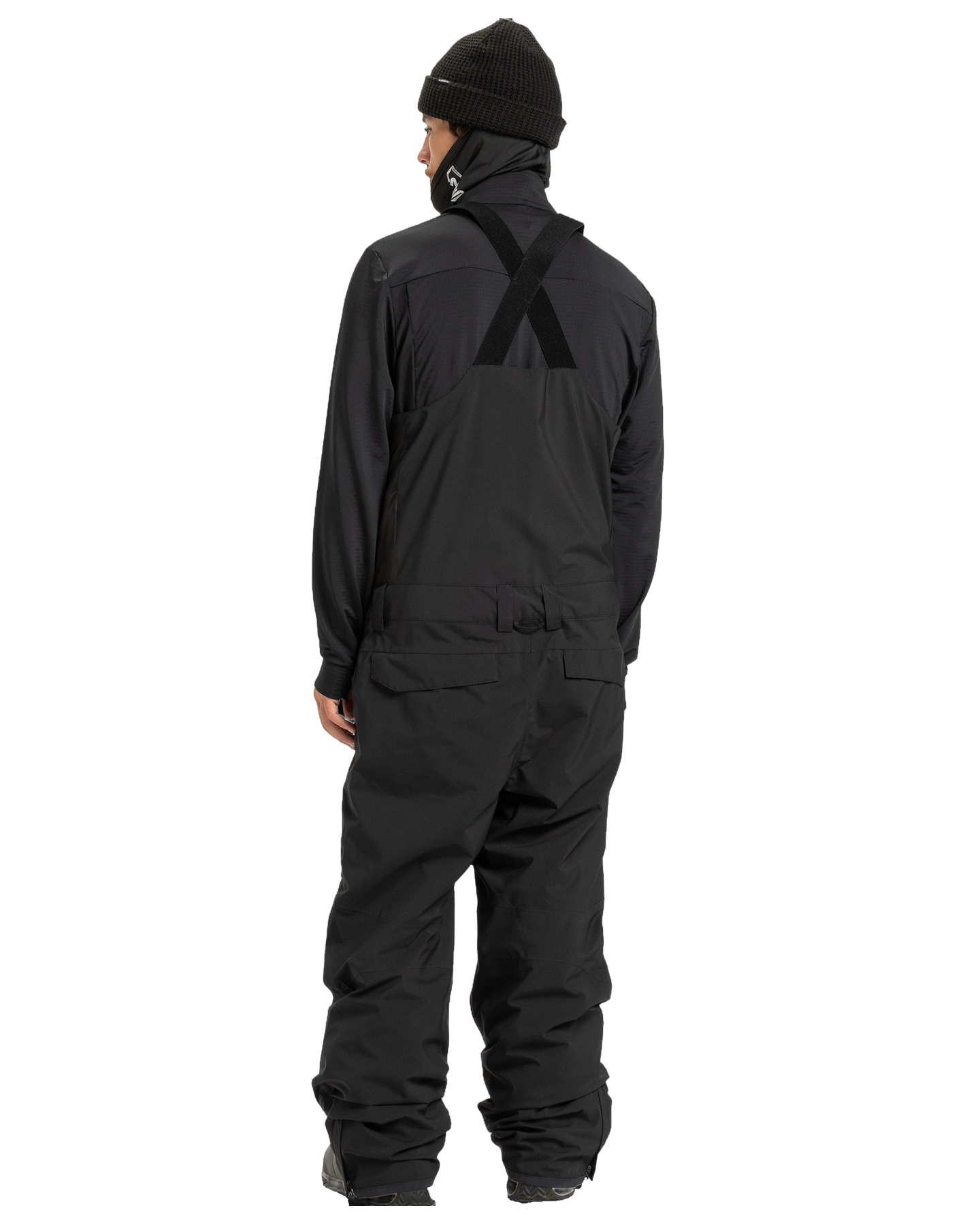 Quiksilver Men's Paramo Stretch 20K Snow Bibs - True Black - view 2