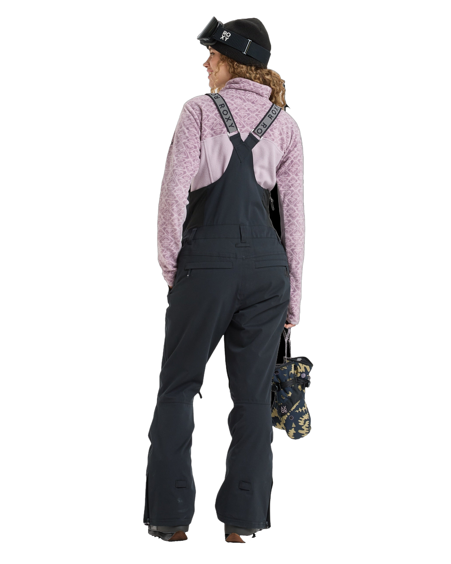 Roxy Women's Rideout Snow Bibs - True Black - view 2