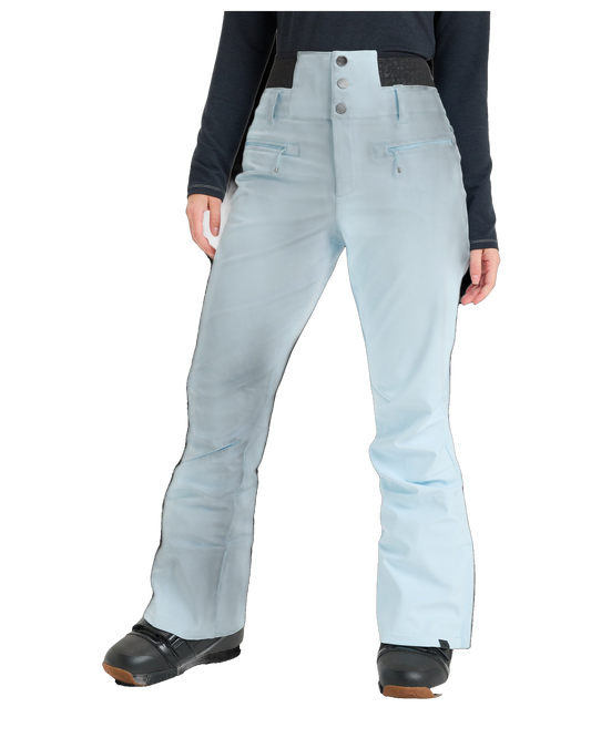 Roxy Women's Rising High Snow Pants - Ice Blue