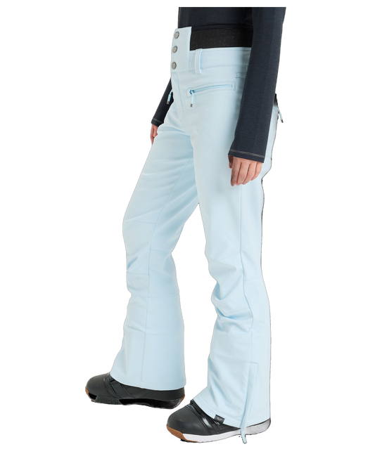 Roxy Women's Rising High Snow Pants - Ice Blue - view 2
