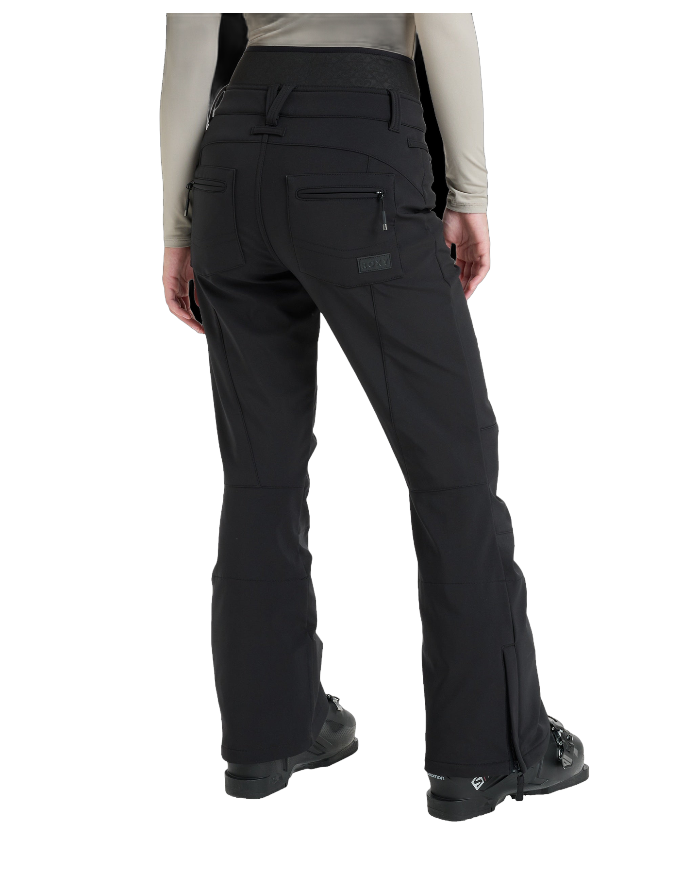 Roxy Women's Rising High Snow Pants - True Black - view 2