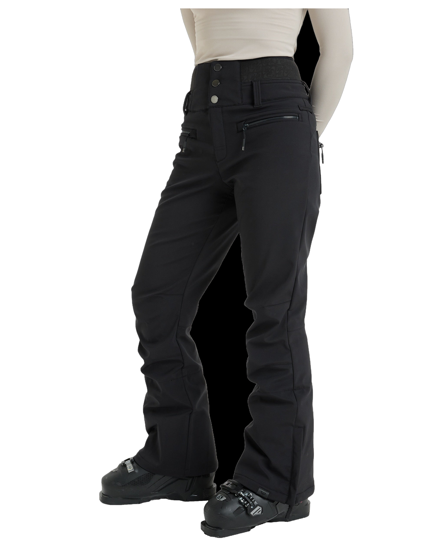 Roxy Women's Rising High Snow Pants - True Black - view 3