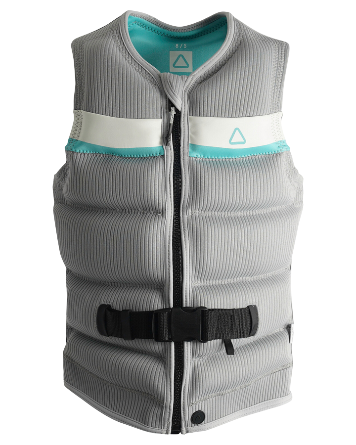 Follow Signal Ladies Jacket - Ice/Grey Life Jackets - Trojan Wake Ski Snow