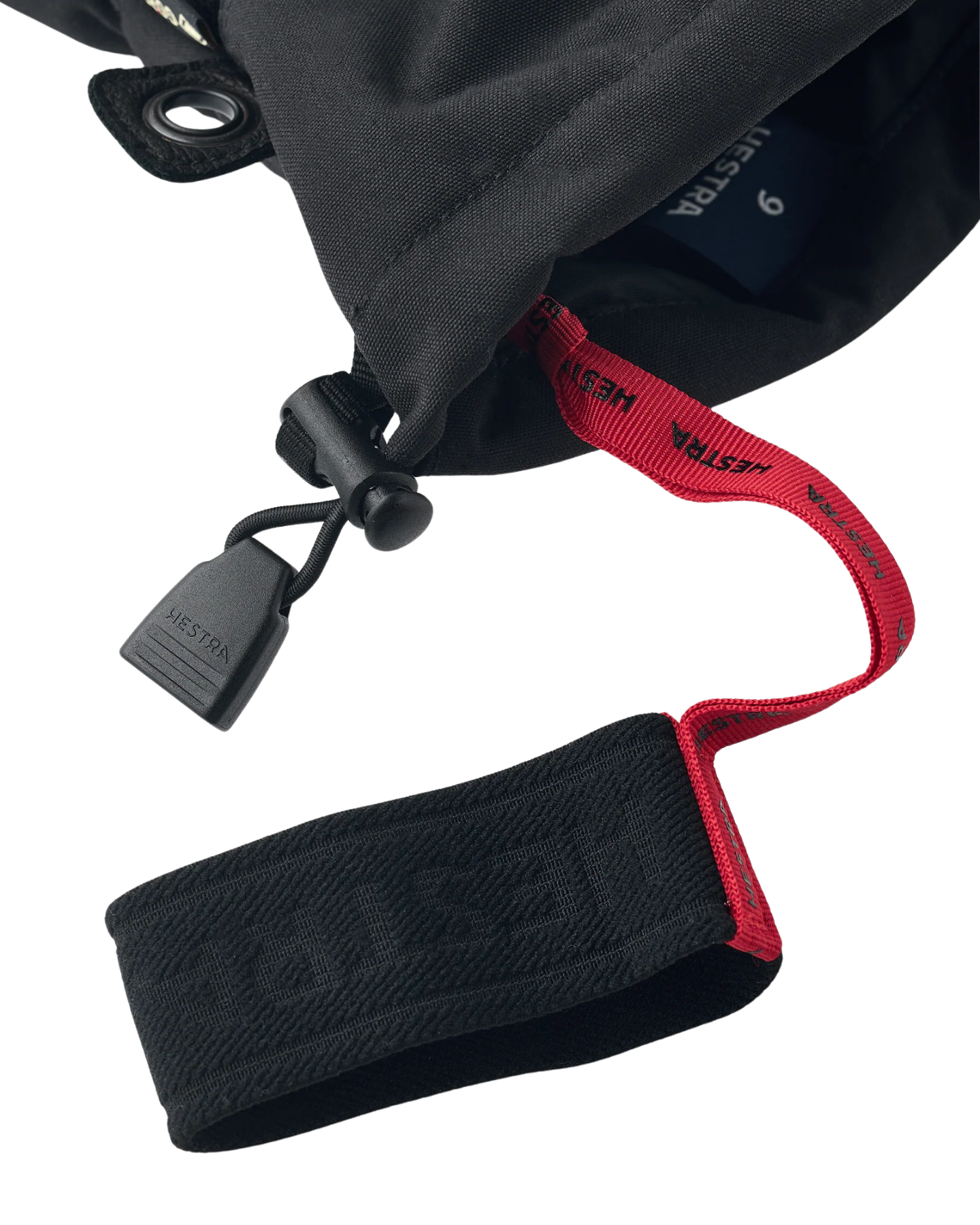 Hestra Army Leather Gore-Tex 5 Finger - Black / Black Snow Gloves - Trojan Wake Ski Snow