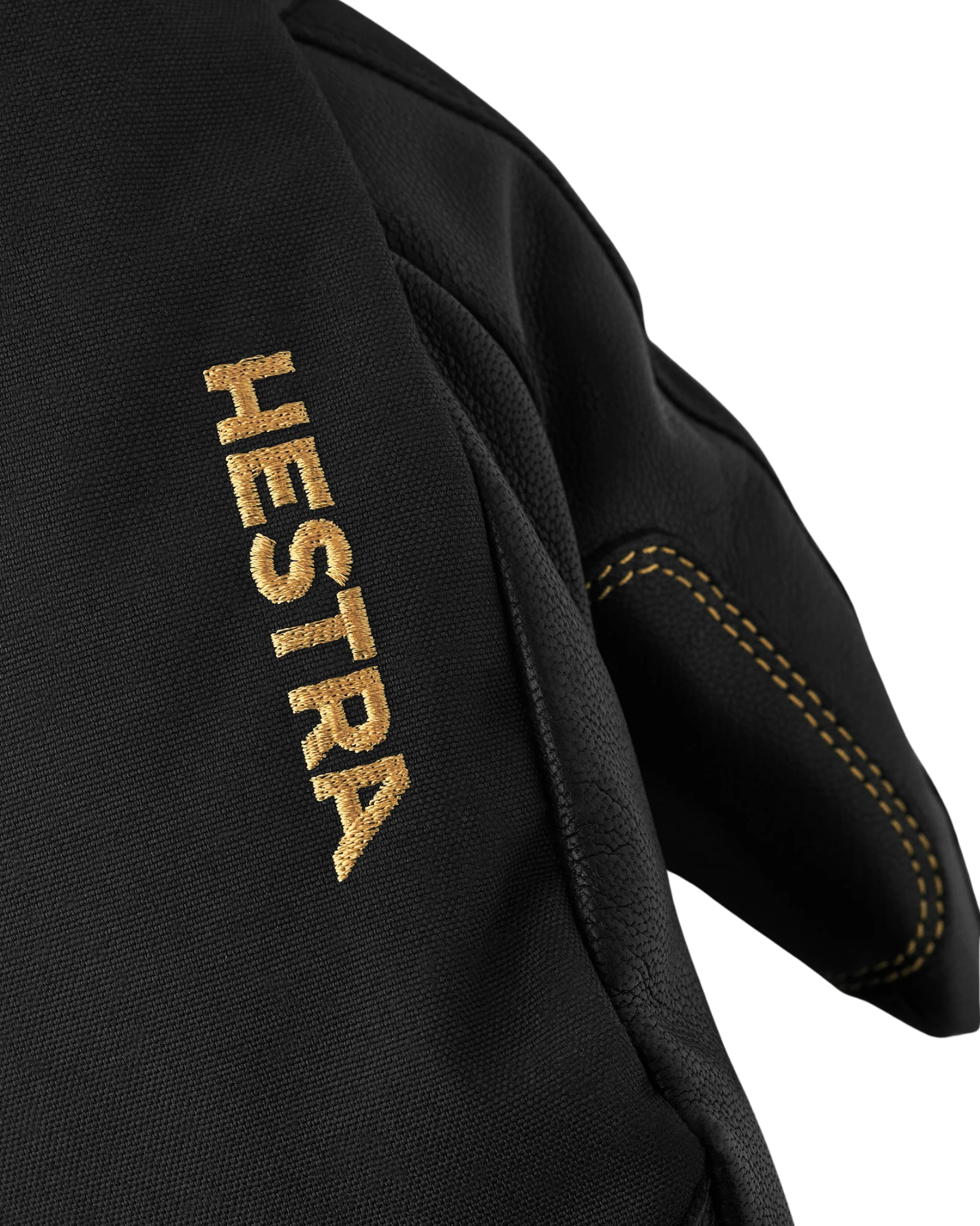 Hestra Army Leather Gore-Tex Mitt - Black / Black Snow Mitts - Trojan Wake Ski Snow