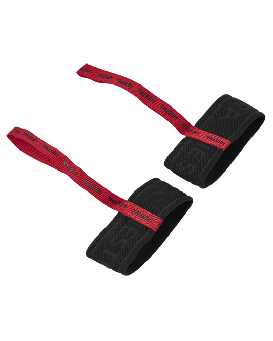 Hestra Handcuff Mens - Black / Red Snow Accessories - Trojan Wake Ski Snow