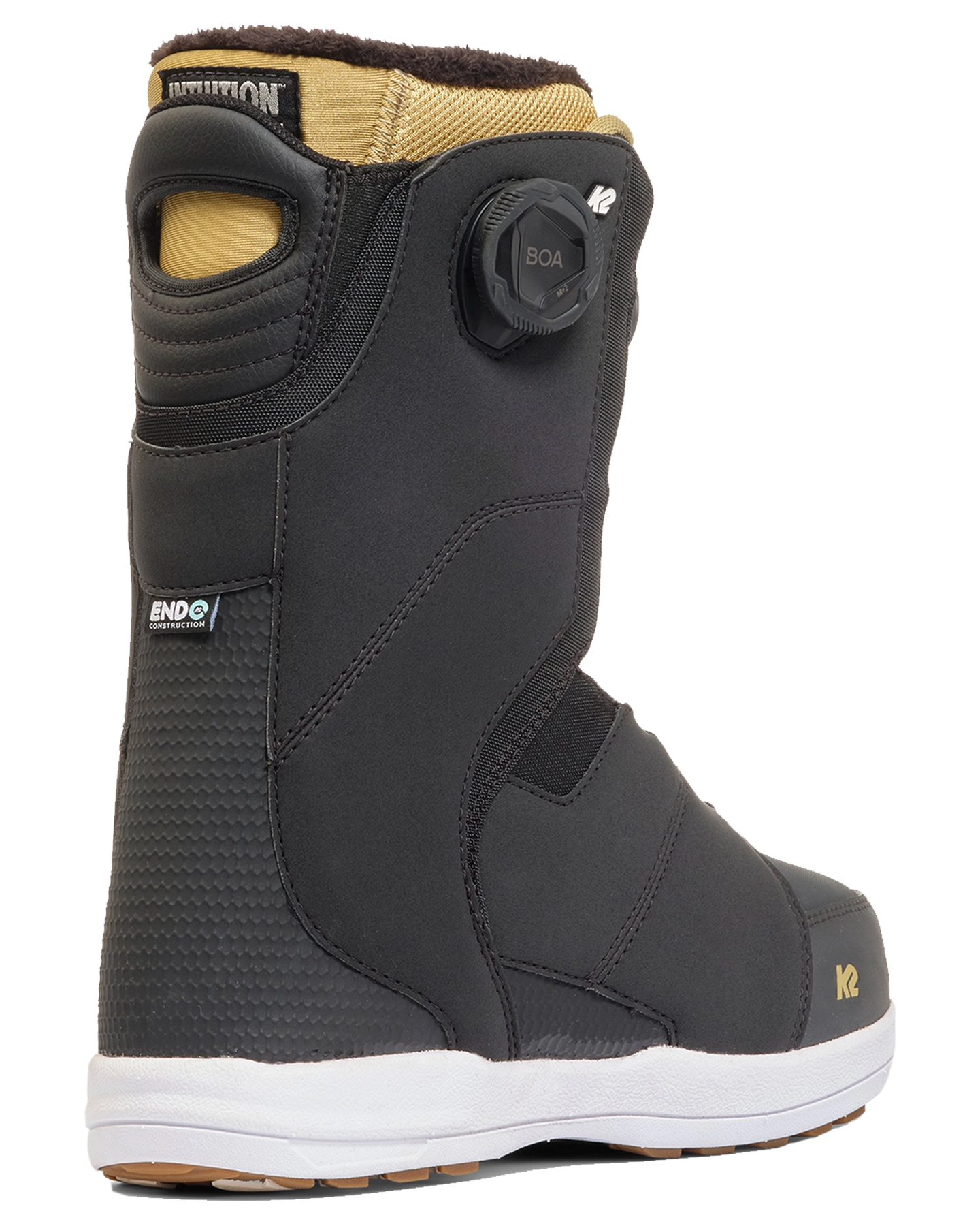 K2 Women's Contour Snowboard Boots - Black Women's Snowboard Boots - Trojan Wake Ski Snow