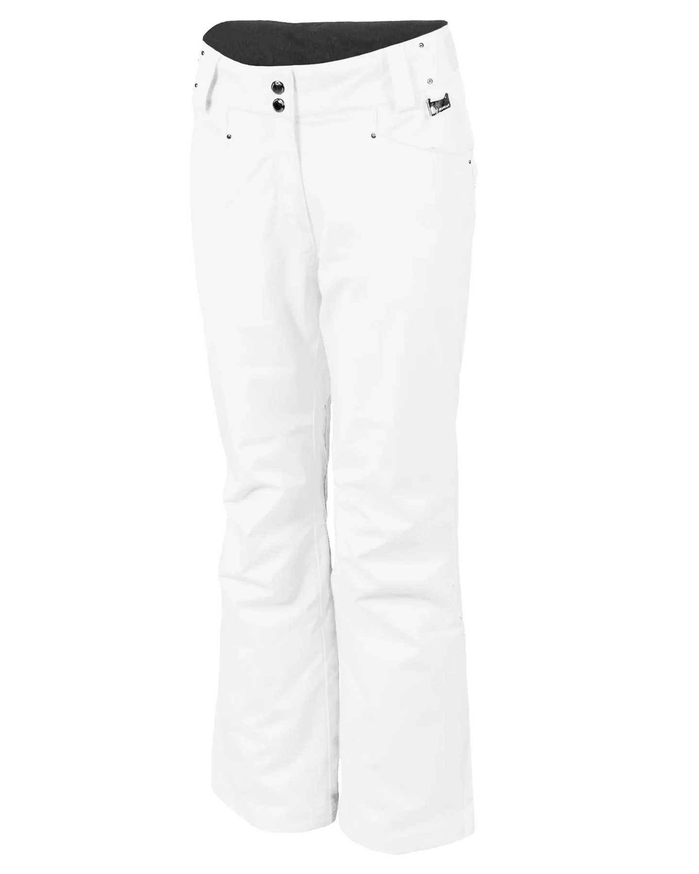 Karbon Pearl II Diamond Tech Women's Snow Pants - Arctic White Women's Snow Pants - Trojan Wake Ski Snow