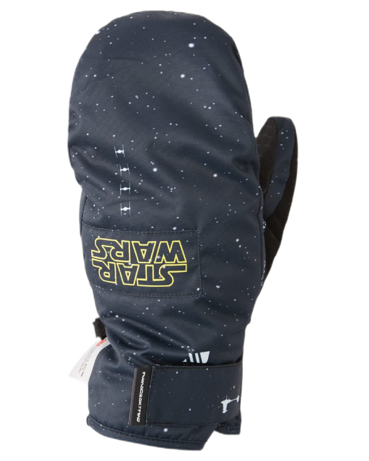 DC Star Wars Franchise Mittens - Black/Yellow - 2023 Men's Snow Gloves & Mittens - Trojan Wake Ski Snow