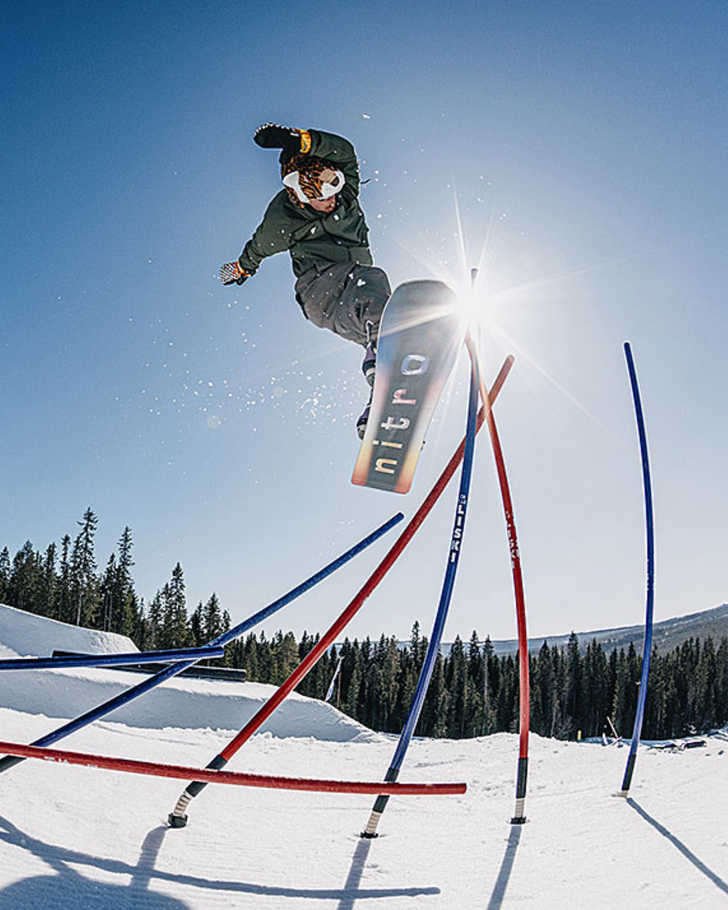 Nitro Optisym Snowboard Size (156) Unisex Snowboards - Trojan Wake Ski Snow