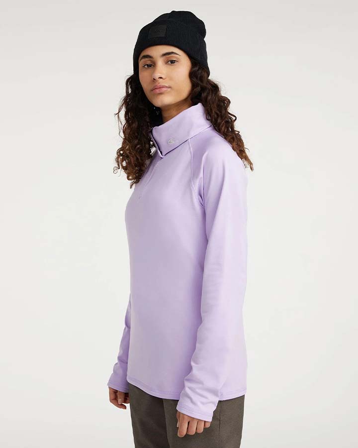 O'Neill Clime Half Zip Fleece  - Purple Rose Hoodies & Sweatshirts - Trojan Wake Ski Snow