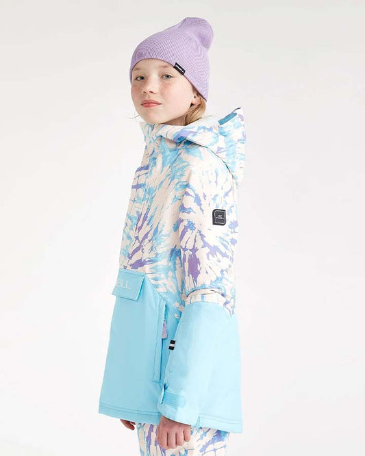 O'Neill Kids' O'Ringinals Anorak - Blue Wave Kids' Snow Jackets - Trojan Wake Ski Snow