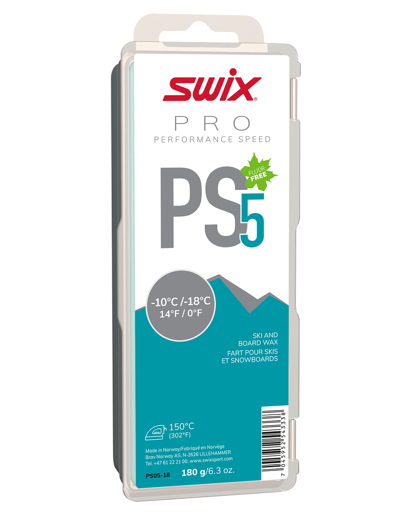 Swix Performance Speed Wax 180G Ski & Snowboard Wax - Trojan Wake Ski Snow